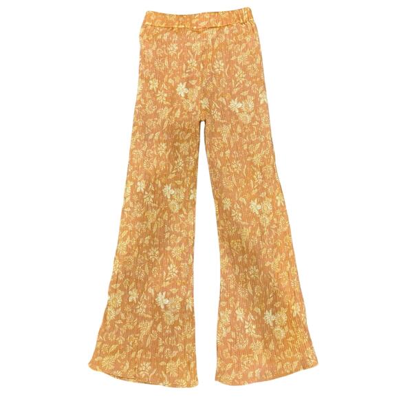 Wonderly Boho Flare Floral Pants - Picture 2 of 5